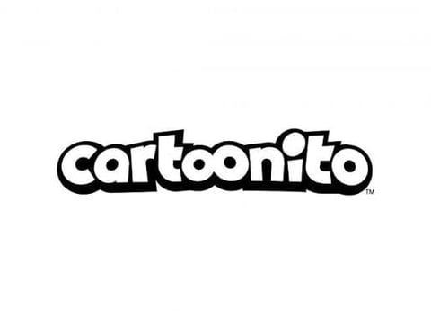Cartoonito logo in black text with playful, rounded letterforms and a trademark symbol