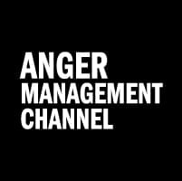 White text reading ANGER MANAGEMENT CHANNEL on black background